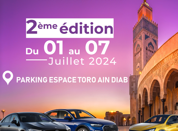 Ne manquez pas le Salon Avito Expo 2024 à Casablanca du 1er au 7 juillet ! Découvrez un large choix de véhicules d'occasion de qualité auprès de professionnels et profitez de bons plans.