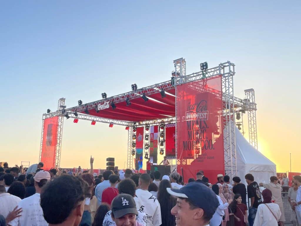 Le Coca-Cola Food Festival s'installe au Morocco Mall à Casablanca avec des concerts de Benny Adam et Stormy, des démonstrations du Chef Simo et de nombreuses animations. Découvrez le programme complet du weekend.